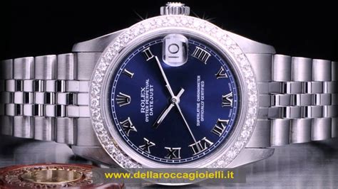 rolex donna fondo blu|rolex official site.